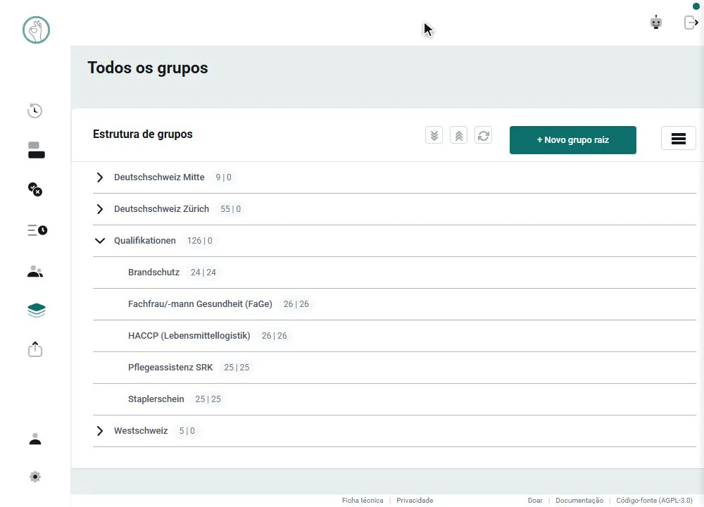 Vídeo: o Klacksy cria grupos por qualificação
